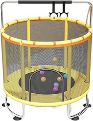 Jumping Diameter 1.4M Trampoline Bed With High Safety Net Trampoline Table
