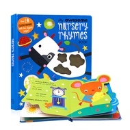 Original English picture book my awesome nursery rhymes nursery rhyme paperboard book my alphabet bo