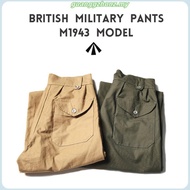 NON STOCK British Army 1943 Pattern Double Buckles Gurkha Pants Men's Cargo Trousers
