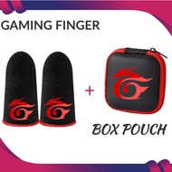 GARENA Gaming Finger Gloves + Box Pouch