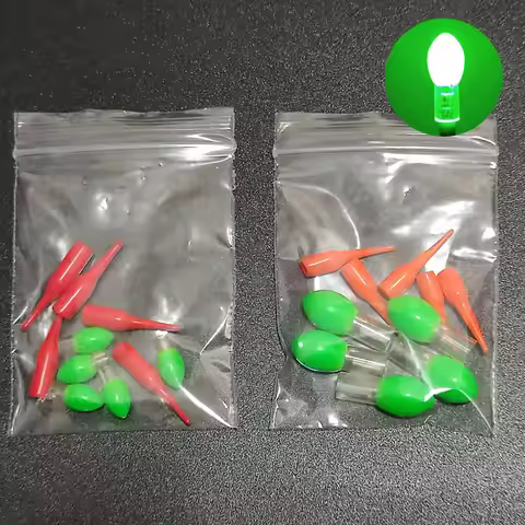 5pcs/lot Led Light Stick Luminous Fishing Float Accessory Night Fishing No Battery cr311 cr322 cr425