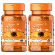 Puritan's Pride Lutein and Zeaxanthin Supplements for Eyes, Zeaxanthin 800mcg plus Lutein 20mg Once 