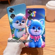 Oppo A60 A38 A18 A17 A58 4G A58 5G A78 4G A98 5G A78 5G Cute Cat Motif Casing - Flexible Material Ca