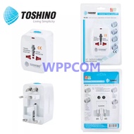 ของแท้ประกันศูนย์ !!! Toshino ปลั๊กแปลงขา Travel Adapter Universal 4 in 1 ปลั๊กเดินทางทั่วโลก ปลั๊กแ