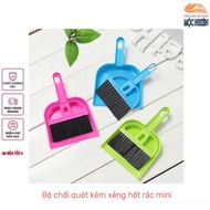 Broom with mini dustpan - versatile, convenient Broom and Dustpan Set