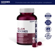 GOODIES NUTRITION Glutathione Gummies – Glam Goodies – 1 bottle (60 Gummies) - Improve Skin Texture 