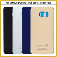For Samsung Galaxy S6 / S6 Edge / S6 Edge Plus G920 G925 G928 Glass Panel Battery Back Cover Rear Door Housing Case Replac