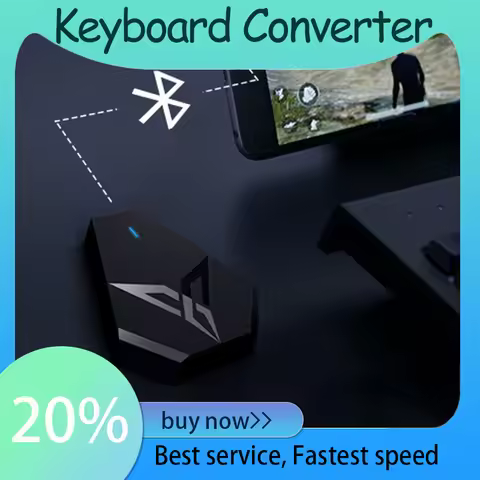 Stock Flydigi Q1 Mouse and Keyboard Converter Adapter Bluetooth-Compatible Connection for Mobile Gam