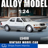 Lexus LS400 Diecast Scale 1/24 1:24 Die-Cast Model Toys Toy Car Collection Vehicle Toy Car For Kids