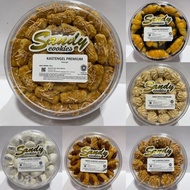 Terlaris Sandy Cookies Premium (Gold) Exp Panjang 2025 Toples Sedang