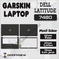 Garskin Laptop Dell 7480 Dell Latitude black matte sticker Protector