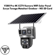 MATAHARI V380 Pro 4K CCTV Camera WIFI Solar Panel Solar Powered Outdoor - NO SD Card