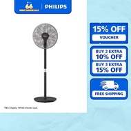 Philips CX3550/01 | 2-in-1 Pedestal & Desk Fan, Height Adjustable | SilentWings Tech - 30% Quieter C