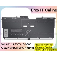 Laptop Battery XPS 13 9365 13-9365 Series P71G P71G001 NP0V3 NNF1C NNFIC HMPFH Laptop Battery