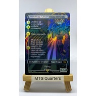 Pr0xy Card - Summon: Bahamut (Borderless Foil) | Final Fantasy (FIN)