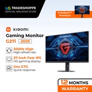Xiaomi Gaming Monitor G27i 2026 - 27" Fast IPS LCD | 200Hz high refresh rate | 1ms GTG