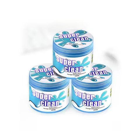 Car Cleaner Gel Slime for Cleaning Machine Auto Vent Magic Dust Remover Glue Computer Keyboard Dirt 