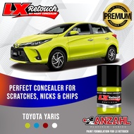 [YARIS] TOUCH UP PAINT 10ML LX RETOUCH ANZAHL URETHANE PAINT AUTOMOTIVE PAINT FIX CONCEALER