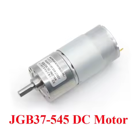 JGB37-545 Miniature Planetary Gear DC Motor Low Noise High Torque MAX 35KG.cm All metal Gears Geared