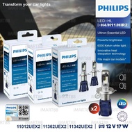 Philips Ultinon Essential Bulbs H11 H8 H16 H4 HIR2 9012 LED Bulb Light Mentol Lampu Besar Fog Headla