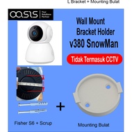 IP Camera CCTV V380 SnowMan Smart WIFI CAM Wall Mount Bracket Holder