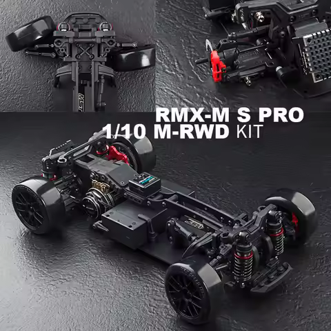 MST RMX-M S PRO 1/10 Rear Wheel Drive Drift Vehicle M Wheelbase KIT Frame Without Tires 532207