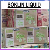 NEW PRODUK SO KLIN / SOKLIN LIQUID CAIR SACHET 1DUS / KARTON ALL