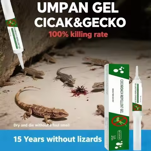 Reptile Prevention Gel Gecko Repeller Outdoor Natural Lizard Repellents Lizard Remover Repel Gecko B