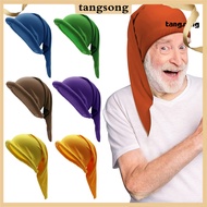 [tangsong|]Christmas Dwarf Hat Colored Dwarf Costume Hat Moisture-Wicking Breathable Hat for Christm
