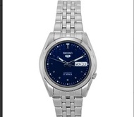 太子/銅鑼灣門市 精工 SNK357 SNK357K1 SEIKO 5 SEIKO AUTOMATIC WATCH 深藍色 浮雕 自動錶 機械錶 一年保養 100% New 現貨發售