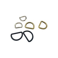 [1.6, 2.0, 2.5 Three Sets Each Set Ten Pieces] D-Shaped Metal Ring Buckle Bag Strap Adjustment Buckl