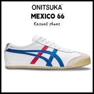 ON1TSUKA T1GER MEXICO 66  รองเท้าลำลองสบายรองเท้ากระดานรองเท้าสีขาว DL408-0146 tiger