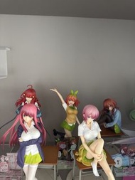 壽屋 《五等分的花嫁》中野一花 二乃 三玖 四葉 五月 開封無盒日版