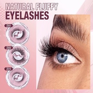 O.two.o False Eyelashes Reusable Self Adhesive Dense False Slender Eyelashes Eye Makeup M0i5