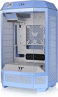 Thermaltake Tower 300 Hydrangea Blue Micro-ATX Case; 2x140mm CT Fan Included; Support Up to 420mm Ra