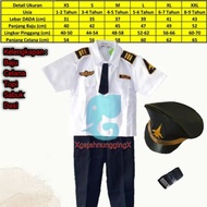 Children's Pilot Uniform | Kids Pilot Suit | Pilot Costume | 17 August carnival Bandung