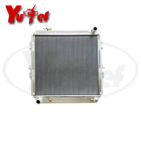 All aluminum radiator For TOYOTA Hilux surf KZN130 1KZ-TE 3.0 AT 48mm
