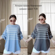 OVERSIZE T-SHIRTS / TOPS /Wanita MODERN TOPS 3 SLEEVES 4/ HIJAB TOPS