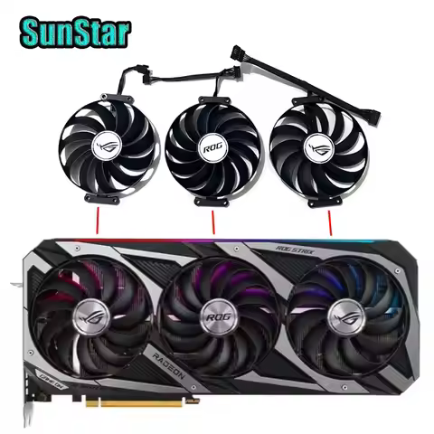 NEW CF1010U12D FDC10U12D9-C Video card cooling fan, For ASUS RTX 3070 3080 3090 3060TI 3070TI 3080TI