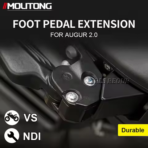 Motorcycle Accessories New Passenger Footpegs Pedal Rear Foot Cover Extended Footrests For Yamaha Au