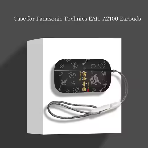 Silicone Case for Panasonic Technics EAH-AZ100 Wireless Earphones Shockproof Soft Slim Protection Co