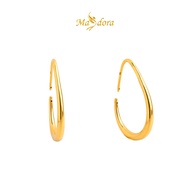 MASDORA 999 Gold Earring Earrings Emas ~ Golden Droplets (EMAS 999/24K)