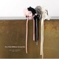 [K-style]LEVDANCE Lace Ribbon Scrunchie,Korean Premium Ballet Hair Accessory,Luxury Lace Scrunchie,K