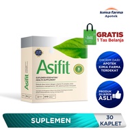 ASIFIT DUS 30 KAPLET / SUPLEMEN PELANCAR ASI / KIMIA FARMA