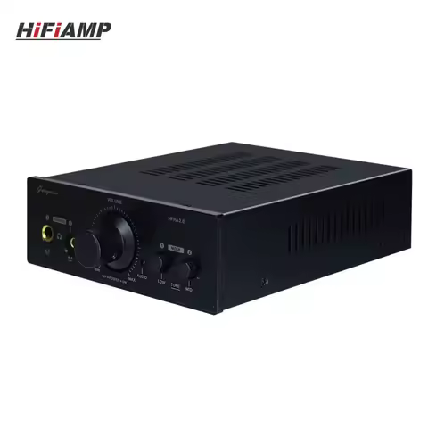 HiFiAMP HFHA2.0 Class A Gold-sealed HiFi Headphone Amplifier 4.4 Balanced 2000mW High Thrust Preampl