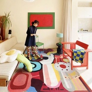 YEYA พรมลายสีสันสดใสสำหรับตกแต่งบ้านสมัยใหม่