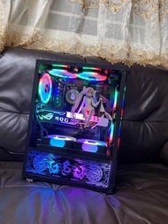 RGB 幻燈240 一體水冷，頂配RGB Intel® Core™ i7-6700k 電競電腦主機，32GB DDR4 記憶體，240G SSD +  1.5 TB HDD， Radeon™ RX 580 4G獨立顯示卡，暢玩大型游戲，妙速開機關機，正版 Microsoft Windows 10 Pro (64-bit, 附永久密鑰）+ 內置超值組合 OFFICE 2016 +  Adobe CC 2020 全家桶