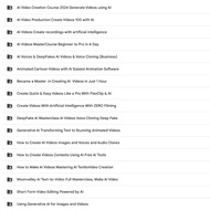 17 Ai Video Creation Courses Bundle - Make Video With AI - Short Video With AI - Ai Video Creation C