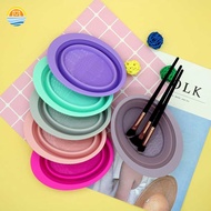 Silicone Folding Cleaning Bowl Makeup Cleaner Tools Dry Dryer Basket CR1