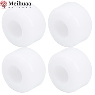 MEIHUAA 4Pcs/Set Skateboard Replacement Wheels, 78-85A Hardness PU Skateboard Wheels, Durable High E